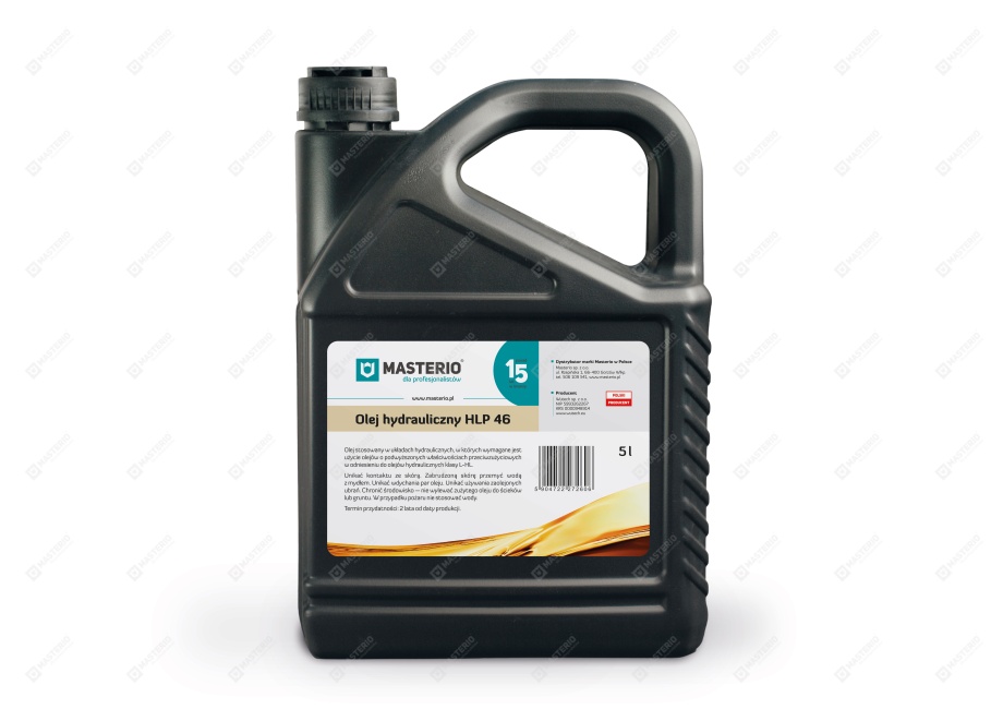 Masterio HLP 46 hydraulic oil – 5 l cannister
