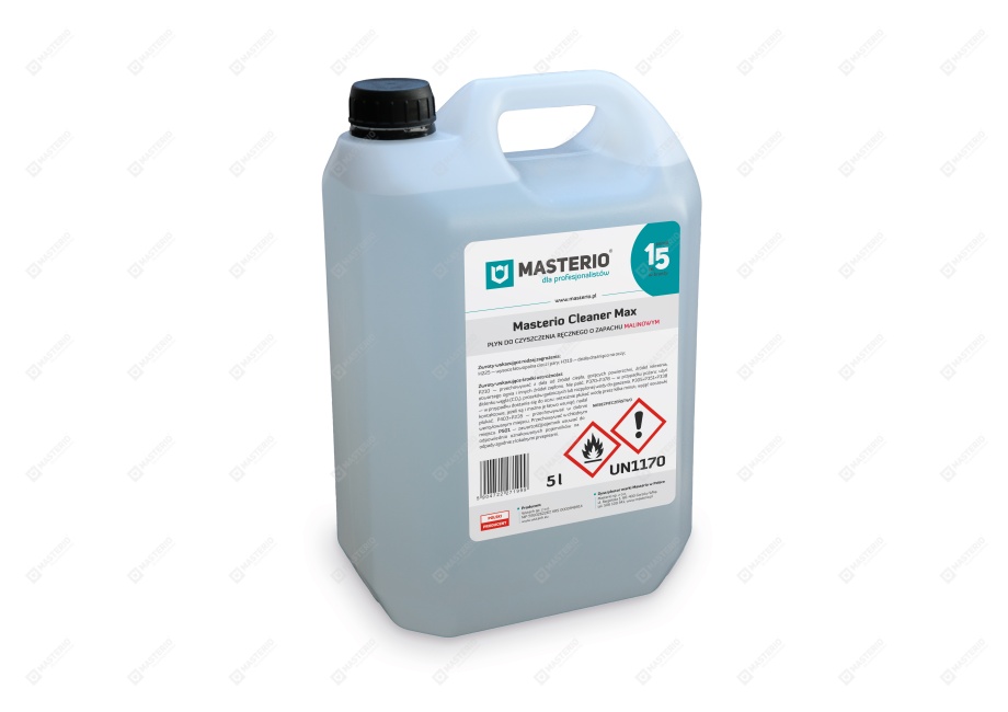 Masterio Cleaner Max cleaning fluid – 5 l cannister