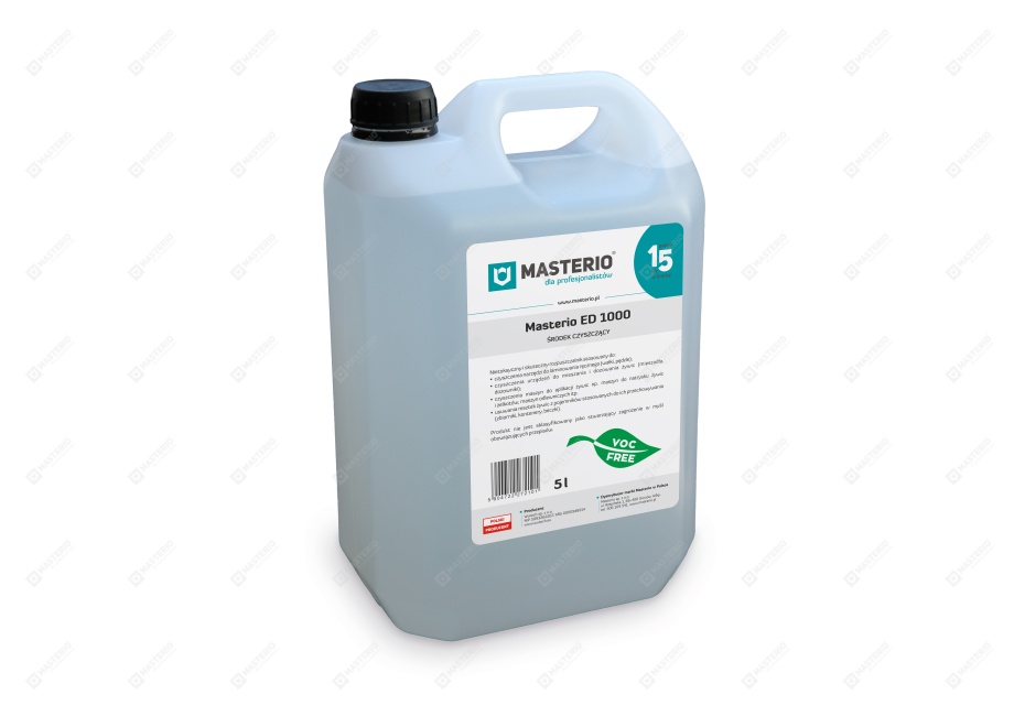 Masterio ED1000 cleaning fluid – 5 l cannister