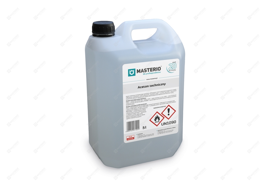 Aceton techniczny - kanister 5 litrów Aceton techniczny - kanister 5 litrów