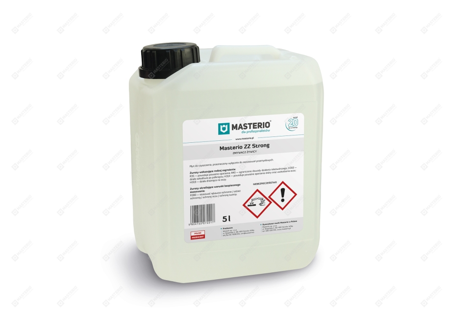 Zmywacz żywicy Masterio ZZ Strong - kanister 5 litrów Zmywacz żywicy Masterio ZZ Strong - kanister 5 litrów