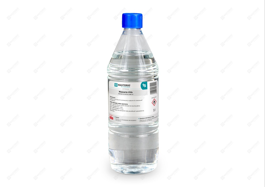 Płyn czyszczący do lamp UVA - butelka 1 litr