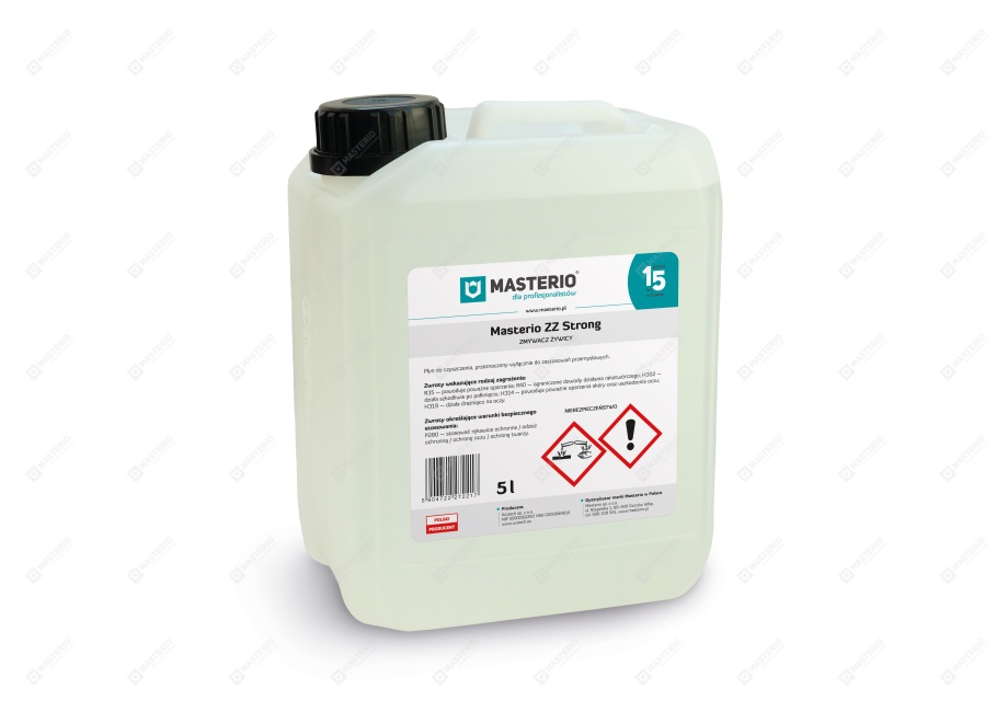 Masterio ZZ Strong resin remover – 5 l cannister